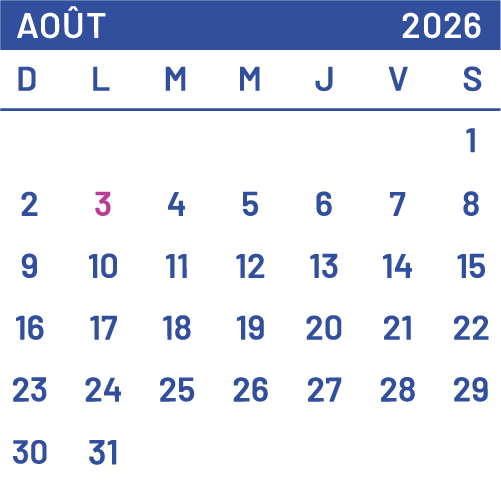 August 2026 - FR