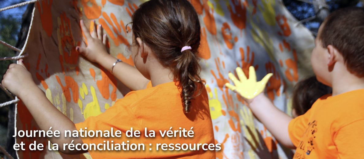 Journée nationale de la vérité et de la réconciliation : ressources